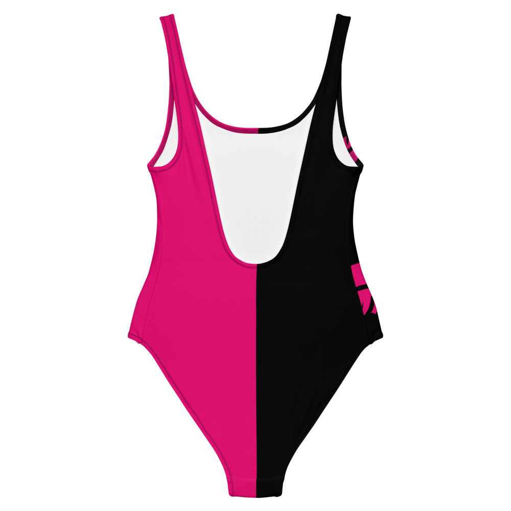 Pink One-Piece Satanme Ungodly Swimsuit