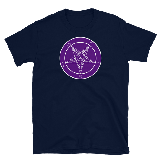 Purple Reign Baphomet Graphic Shirt