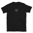 Embroidered Red Bolt LaVey Sigil Shirt