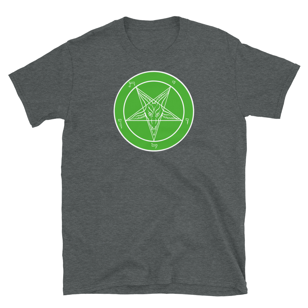 Green Envy Baphomet Graphic Shirt