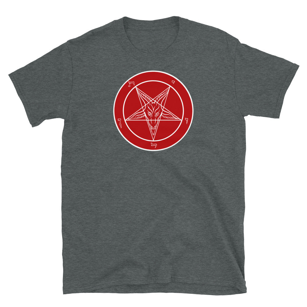 Satan's HellFire Baphomet Graphic Shirt