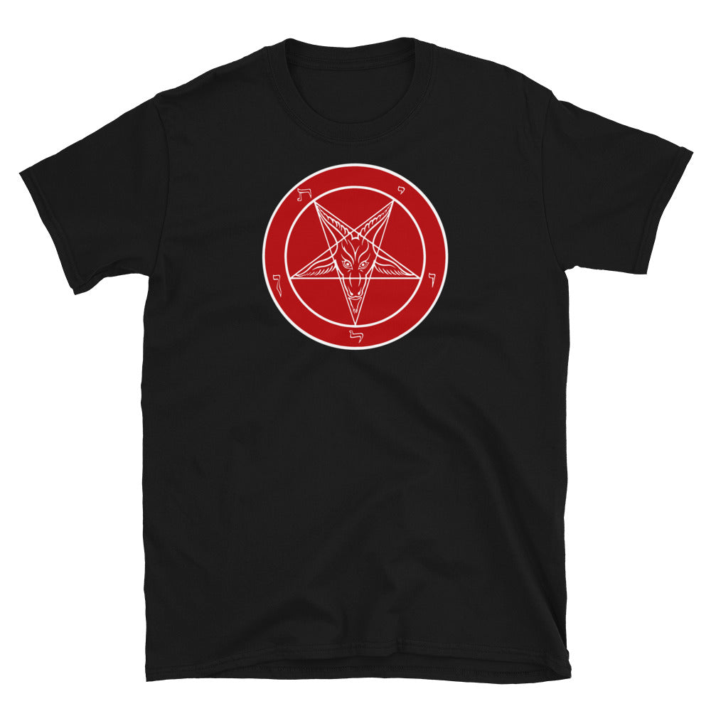 Satan's HellFire Baphomet Graphic Shirt