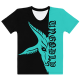 Teal UnGodly Goat Women's Fit Shirt